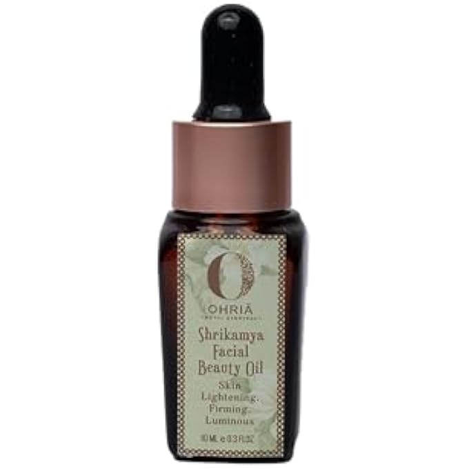 OHRIA AYURVEDA SHRIKAMYA FACIAL OIL | SKIN BRIGHTENING SERUM, 10ML - Image 1